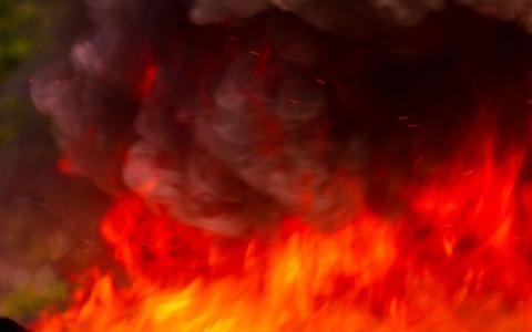 Incendio in azienda: conclusi gli interventi dei Vigili del Fuoco