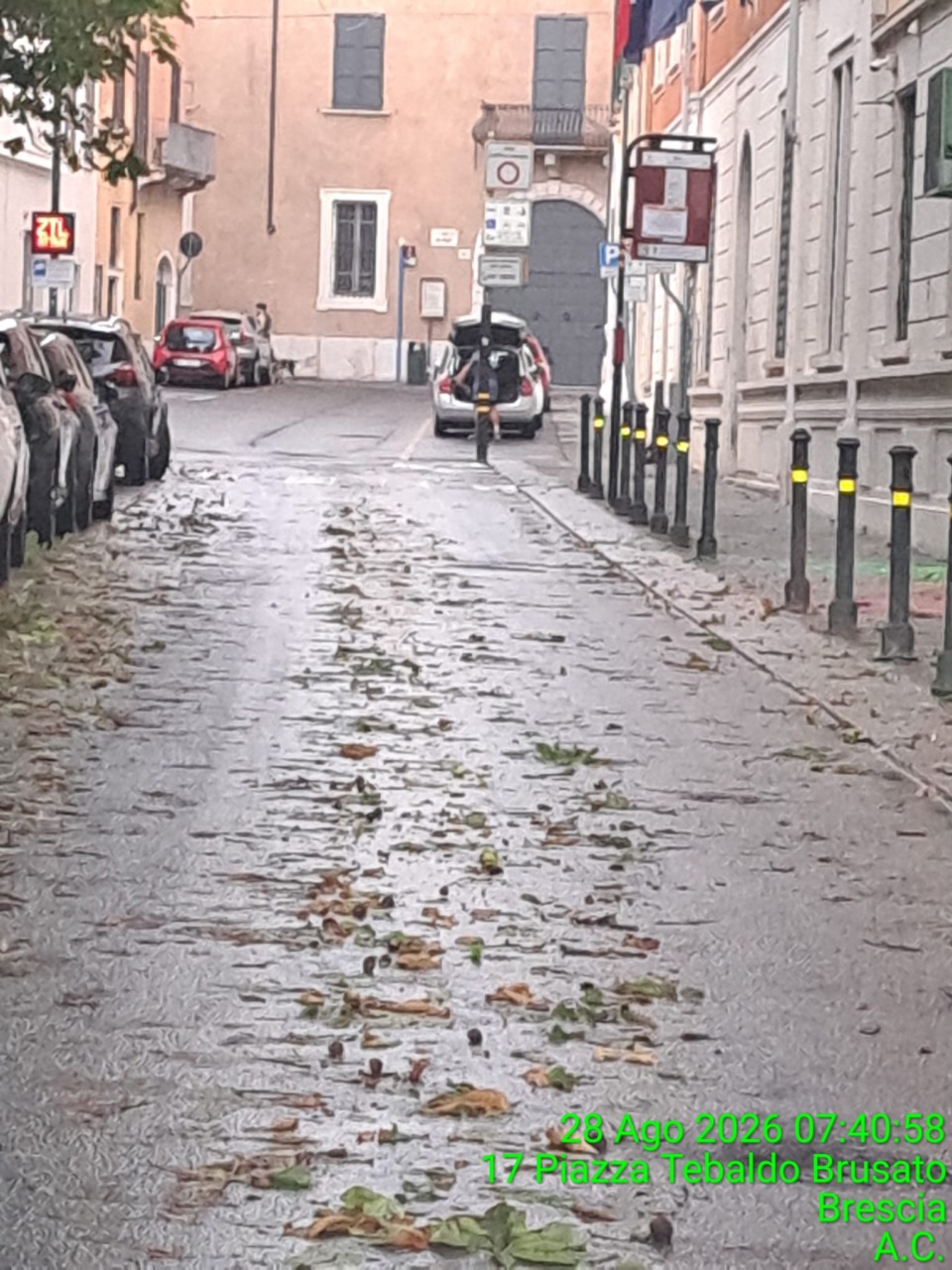 Ondata di maltempo a Brescia: Aprica avvia il piano straordinario per il ripristino del decoro urbano
